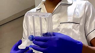 naughty doctor tempts busty patient in hospital room