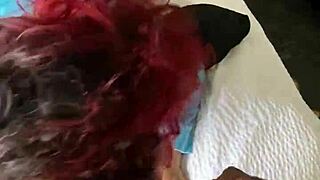 Lady Brazy fucks and sucks Gakworld for steamy facial