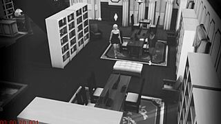 wife cheats fucking stranger caught on library security cam