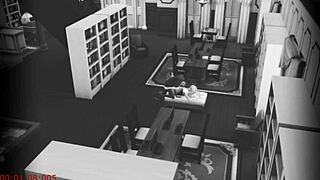 wife cheats fucking stranger caught on library security cam