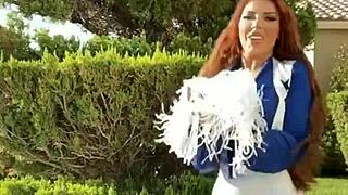 Mystic X-Men cosplay slut with big tits and ass begs for horny hardcore fucking.