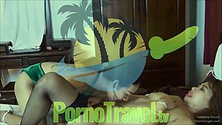 Ladyboy Sneaks In To Fuck My Big Tits Thai Wife