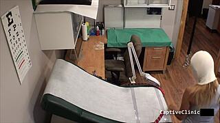 WHAT A SHOCKING HUMILIATING WAY TO TREAT POTHEADS MARIA GLOVES HANDCUFFS LATEX