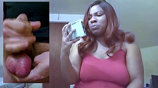 girl laughs at tiny 18+ cocks thinking they're huge in bbw cfnm fun