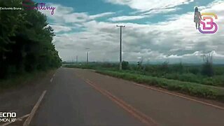 married woman meets trainer for outdoor hookup in the woods