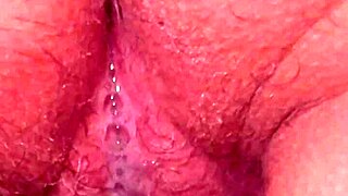 hear that squelching creampie sound as amateurs fill her slow-mo?