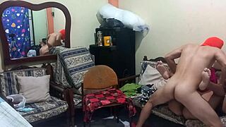 stepdad shows shy stepdaughter slow fuck technique she rides begging