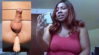 girl laughs at tiny 18+ cocks thinking they're huge in bbw cfnm fun