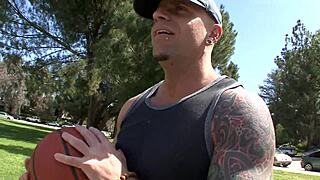 Hot milf's pussy fingered hard before she rides that monster cock!