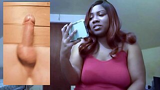 girl laughs at tiny 18+ cocks thinking they're huge in bbw cfnm fun