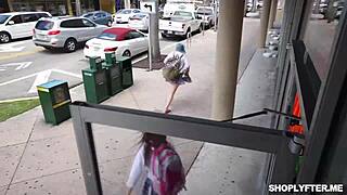 Officer Pounder Fucks Shoplifter Ameena Green's Holes Hard