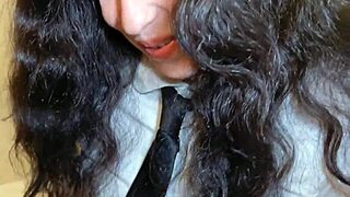 quickie with my submissive schoolgirl friend before her parents get home 😈 creampie her fat ass