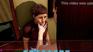 Game exposes her big heaving tits up close