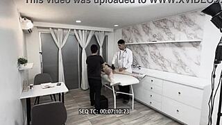 hey juan bustos, catch karolin gomez and millan rodriguez's backstage voyeur 1on1 action