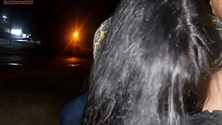 Bus Waitress Grabs Stranger's Huge Cock Deepthroat Sucks