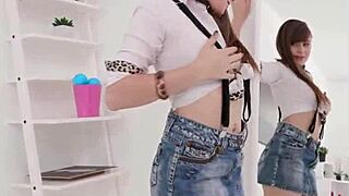 She Squirts Endlessly In Gangbang. Deep Anal Pounding Leaves Wild Whore Dripping Wet With Pleasure