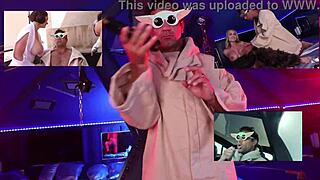 i'm obsessed with star whores cosplay, the boner awakens with huge cocks and creampie orgy madness