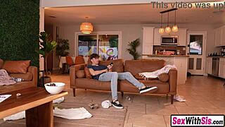 Big ass latina teen stepsis rides stepbro monster cock hardcore demanding creampie cleanup