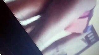 Step sister shakes ass seductively in teasing dance routine