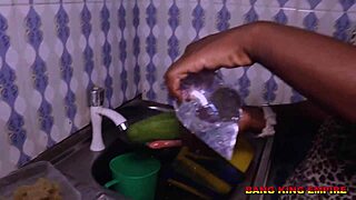 hey, catch your african latina wife stroking that dildo like a horny slut in secret??