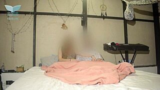 Suggestive slut teases boyfriend's huge cock before stepdad fills her wet cunt