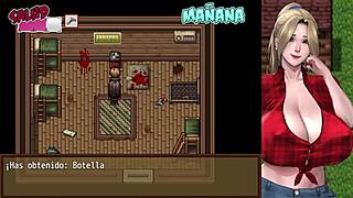 oh man, trapped in a sexy camp with busty zombie girls? zombies retreat spanish chapter 1!