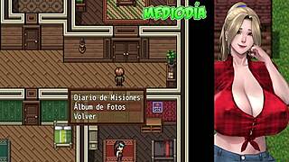 oh man, trapped in a sexy camp with busty zombie girls? zombies retreat spanish chapter 1!