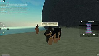 Roblox slut rides monster BBC doggystyle then anal creampie! 🎮🍆💦🔥