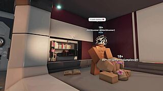 Innocent Roblox Bitch Takes Monster Giant Cock First Time Ever