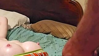 Lick her ass suck tits then facefuck till cum floods mouth