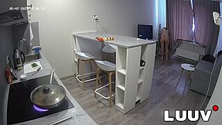 luuv alice and lucien spark first argument in private homemade kitchen flash