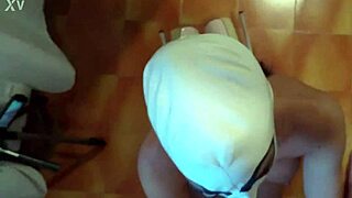 Milf pantyhose heels big ass tits deepthroat gagging cum mouth swallow