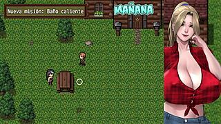 oh man, trapped in a sexy camp with busty zombie girls? zombies retreat spanish chapter 1!