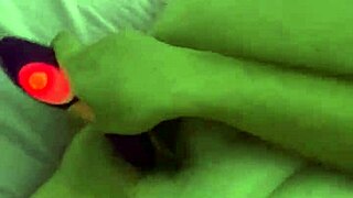 Amateur Natasha Buzzes Her Wet Pussy Lips With Huge Vibrator Toy Deep