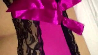 trans bb takes creampie load turning into ultimate cumdump target