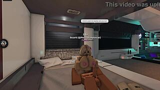 Innocent Roblox Bitch Takes Monster Giant Cock First Time Ever