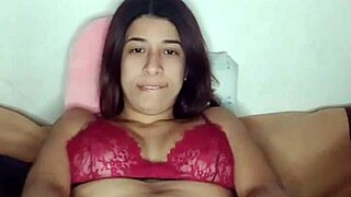 Petite Latina Teen Fingers Wet Pussy and Tits