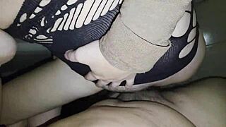 fucking my sexy latina student pussy raw in homemade pov creampie