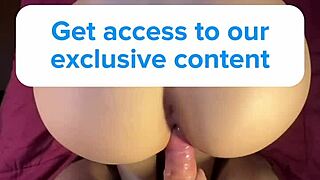 big ass college coed bends over in dorm for rough doggystyle from roommate then rides cowgirl hard