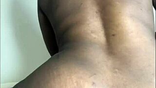 wanna see this fat ebony babe's huge ass and pussy stretched wide by her dildo toy?