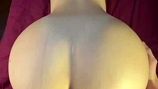 big ass college coed bends over in dorm for rough doggystyle from roommate then rides cowgirl hard