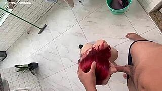 Brazilian Maid's Huge Ass Drives Me Wild I Soak Her Wet