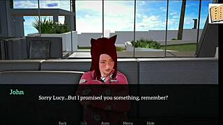 Redhead milf tempts teen in erotic family game with big ass and tits tease