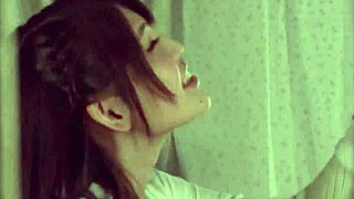 Yua Ariga's Shaved Cunt Teases with Sultry Blowjob