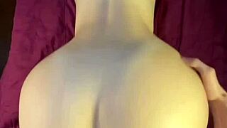 big ass college coed bends over in dorm for rough doggystyle from roommate then rides cowgirl hard