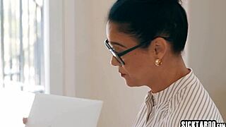 HORNY ASIAN BIG TITS MILF TEACHER DANA VESPOLI PUSSY FUCK SURPRISE