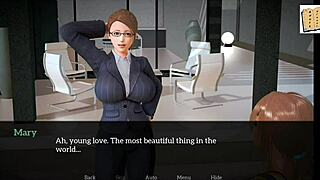 Redhead milf tempts teen in erotic family game with big ass and tits tease