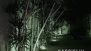 two mouths deliver delicious blowjob on huge cock watch her shake ass and cum