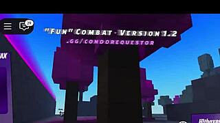 Roblox Slut Fights Then Fucks Monster BBC Squirting Cum