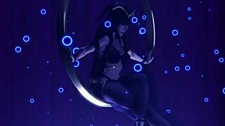 tharja's body tempts you to kneel and worship every curve in her skimpy fire emblem outfit